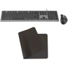 Image de INOVU Pack clavier-souris AW10G + EG200M + Desk Mat Noir