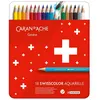 Image de Boîte de 18 crayons de couleur Caran d'Ache Swisscolor