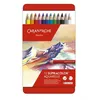 Image de Boîte métal 12 crayons Caran d'Ache Aquarellable Supracolor
