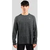 Image de Odlo T-shirt de running Essential Seamless manches longues pour homme, L, vert