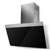 Image de Hotte verticale inclinée DAISY 800mm inox/verre noir - classe A - débit FABER - 5816724