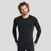 Image de Odlo Sous-vêtement technique Performance Warm haut pour homme, L, noir