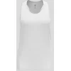 Image de Odlo Débardeur de running Essential pour femme, L, blanc