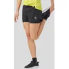 Image de Odlo Short de running 2 en 1 Zeroweight 3 Inch pour femme - Training, Running - noir, XL