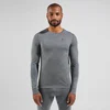 Image de Odlo Sous-vêtement technique Mérinos 200 haut pour homme - Randonnée, Ski et snow - gris, M