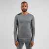 Image de Odlo Sous-vêtement technique Mérinos 200 haut pour homme - Randonnée, Ski et snow - gris, XL