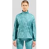 Image de Odlo Veste de running Zeroweight Print pour femme, S, vert