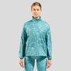 Image de Odlo Veste de running Zeroweight Print pour femme, L, vert