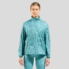 Image de Odlo Veste de running Zeroweight Print pour femme, XL, vert