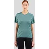 Image de Odlo T-shirt de running Essential Print pour femme, S, vert