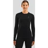 Image de Odlo Sous-vêtement technique Mérinos 160 haut pour femme, S, noir