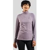 Image de Odlo Haut de running demi-zip Essential Ceramiwarm pour femme, S, violet