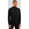 Image de Odlo Haut de running demi-zip Essential Ceramiwarm pour homme, L, noir