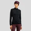 Image de Odlo Haut de running demi-zip Zeroweight Warm pour femme, L, noir