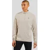 Image de Odlo Haut de running demi-zip Zeroweight Warm pour homme, L, beige