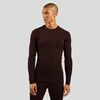 Image de Odlo Sous-vêtement technique Performance Warm haut pour homme - Ski de fond, Ski et snow - bordeaux, XL