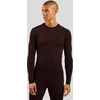 Image de Odlo Sous-vêtement technique Performance Warm haut pour homme - Ski de fond, Ski et snow - bordeaux, S