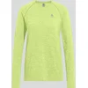 Image de Odlo T-shirt de running Essential Seamless manches longues pour femme, XL, vert