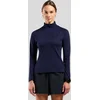 Image de Odlo Haut de running Essential 1/2 Zip pour femme, L, bleu marine