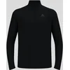 Image de Odlo Haut de running Essential 1/2 Zip pour homme, L, noir