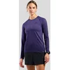 Image de Odlo T-shirt de running Essential Seamless manches longues pour femme, L, violet