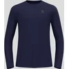 Image de Odlo T-shirt de running Zeroweight Chill-Tec manches longues pour homme - Training, Running - bleu marine, M