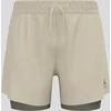 Image de Odlo Short de running 2 en 1 Zeroweight 5 Inch pour homme - Training, Running - beige, XL