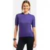 Image de Odlo T-shirt de cyclisme Essential demi-zip pour femme - Cyclisme - violet, XS
