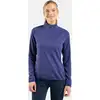 Image de Odlo Haut de running demi-zip Zeroweight Warm pour femme, S, violet