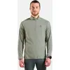 Image de Odlo Haut de running demi-zip Zeroweight Warm pour homme, M, vert