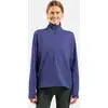 Image de Odlo Haut de running demi-zip Essential Thermal pour femme, XL, violet