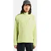 Image de Odlo Haut de running demi-zip Essential Thermal pour homme, M, vert