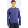 Image de Odlo Haut de running Essential Thermal pour homme - Trail Running, Running - violet, M