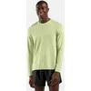 Image de Odlo T-shirt de running Essential Seamless manches longues pour homme, XL, vert
