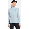 Image de Odlo Haut de running Essential 1/2 Zip pour femme, S, blau