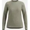Image de Odlo T-shirt de running Essential Seamless manches longues pour femme, XS, vert