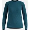 Image de Odlo T-shirt manches longues de running Essential Seamless pour femme - Training, Running - bleu marine, M