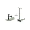 Image de Jeu de plein air Micro Mobility Trottinette évolutive Mini Micro Deluxe Rock & Go LED Vert Sauge