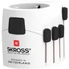 Image de Adaptateur universel Skross 3 Pôles 150 Pays 1750 W Blanc