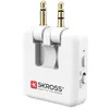 Image de Adaptateur sans fil Skross Bluetooth pour Avion ou Voiture Connection pour entrée et sortie de son Blanc