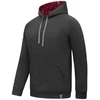 Image de Sweat à capuche luigi s gris 300 - 400 g entre 1 et 3 coton / polyester sweat 1 pièce(s) sweat à capuche luigi gris anthracite ts - tbm