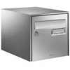 Image de Boîtes aux lettres loft inox boîte aux lettres loft inox simple face inox 1 pièce(s) simple face 300 mm 410 mm 290 mm - decayeux