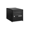 Image de Boîtes aux lettres probat noir 1 pièce(s) boîte aux lettres probat double face noir 9005 double face 300 mm 410 mm 302 mm - decayeux
