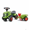 Image de Porteur tracteur Baby Claas avec remorque Falk-212C