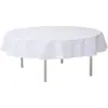 Image de Nappe Ronde Unie Blanche STX2964-1