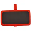 Image de Sachet de 12 ardoises Ecole sur pince couleur rouge 000293600000007