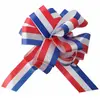 Image de Sachet de 5 noeuds tricolores bleu blanc rouge mm RDF-3991-bleu-bl-ro