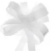 Image de Sachet de 5 noeuds automatiques tulle blanc 70178-1