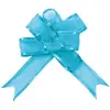 Image de Sachet de 5 Noeuds automatiques Organdi, Turquoise CH2826-8