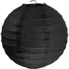 Image de Lanterne Boule Papier Noire 4313-11
